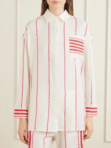 Lemlem Mariam Cotton-gauze Shirt | Thumbnail 3 Lemlem Mariam Cotton-gauze Shirt | Thumbnail 3