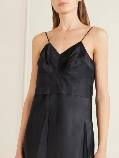 Calvin Klein Collection Fia Satin Midi Dress | Thumbnail 4 Calvin Klein Collection Fia Satin Midi Dress | Thumbnail 4