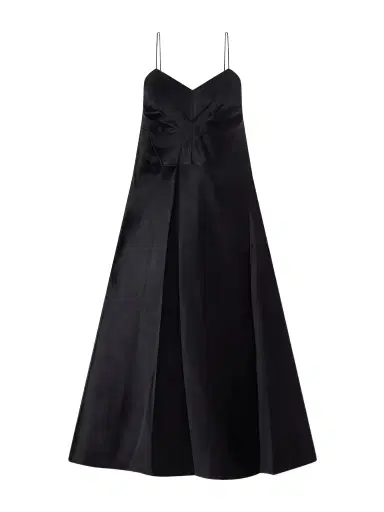 Calvin Klein Collection Fia Satin Midi Dress | Thumbnail 1 Calvin Klein Collection Fia Satin Midi Dress | Thumbnail 1