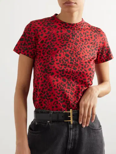 McQueen T-bar Leather Belt | Thumbnail 2
