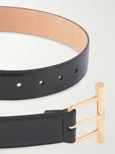 McQueen T-bar Leather Belt | Thumbnail 3