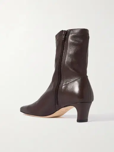 Staud Wally Sock Leather Ankle Boots | Thumbnail 2 Staud Wally Sock Leather Ankle Boots | Thumbnail 2