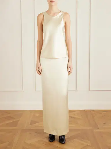 The Row Bartelle Silk-satin Maxi Skirt | Thumbnail 2 The Row Bartelle Silk-satin Maxi Skirt | Thumbnail 2