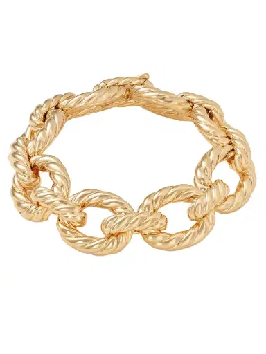 David Yurman Sculpted Cable 18-karat Gold Bracelet | Thumbnail 1 David Yurman Sculpted Cable 18-karat Gold Bracelet | Thumbnail 1
