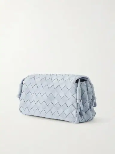 Bottega Veneta Notturno Intrecciato Suede Shoulder Bag | Thumbnail 4