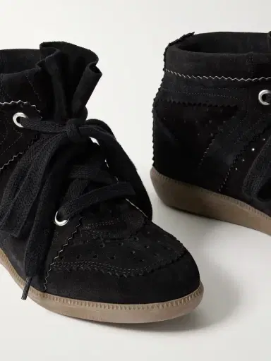 Isabel Marant Bobby Suede Wedge Sneakers | Thumbnail 4 Isabel Marant Bobby Suede Wedge Sneakers | Thumbnail 4