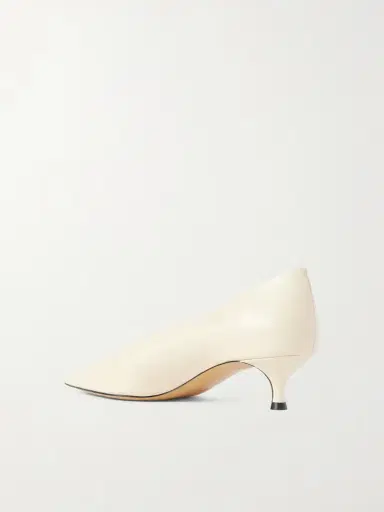 Le Monde Béryl Babouche 40 Crinkled-leather Pumps | Thumbnail 3 Le Monde Béryl Babouche 40 Crinkled-leather Pumps | Thumbnail 3