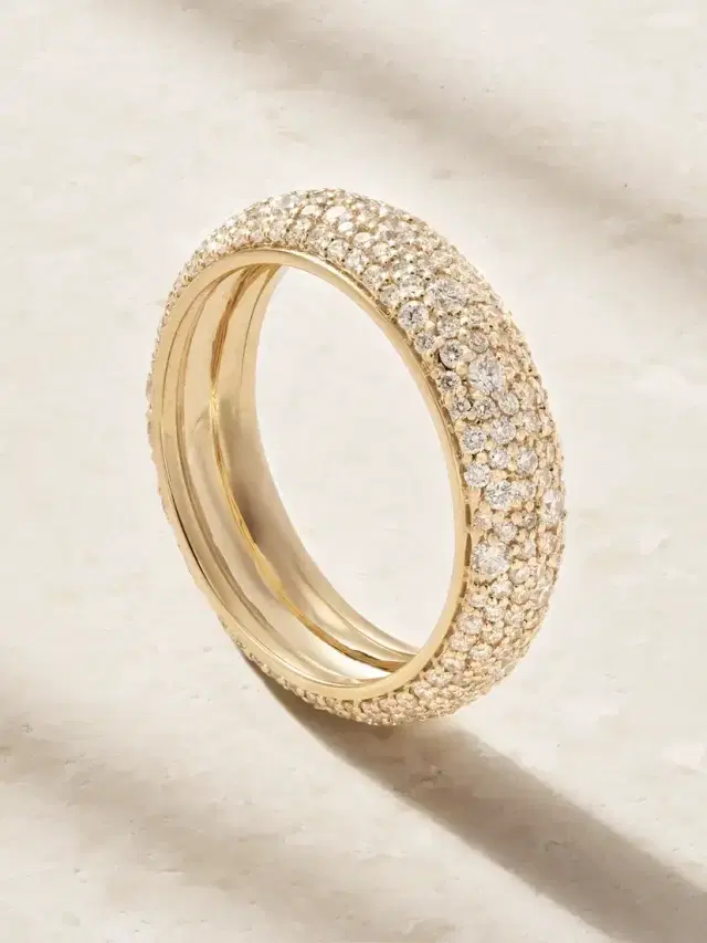 STONE AND STRAND First Spark 14-karat Gold Diamond Ring