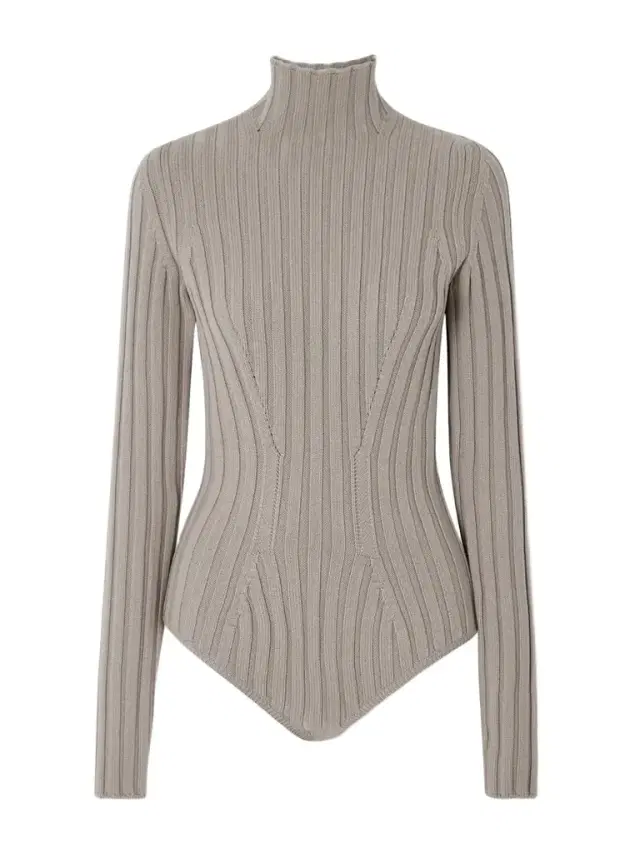 Alaïa Ribbed Wool Turtleneck Bodysuit