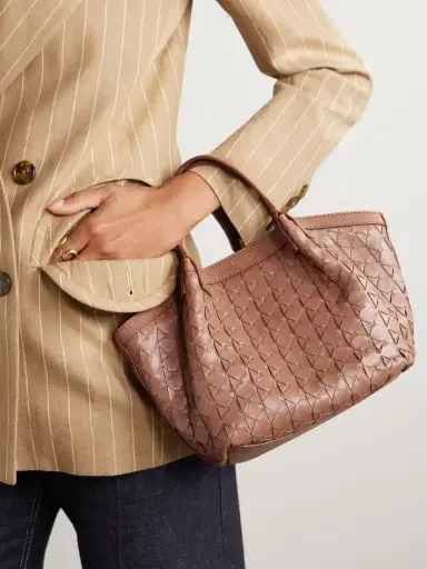 Serapian Secret Mini Woven Leather Shoulder Bag | Thumbnail 2 Serapian Secret Mini Woven Leather Shoulder Bag | Thumbnail 2