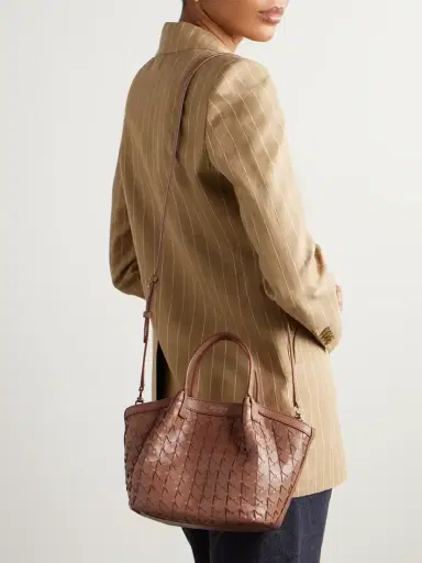 Serapian Secret Mini Woven Leather Shoulder Bag | Thumbnail 6 Serapian Secret Mini Woven Leather Shoulder Bag | Thumbnail 6