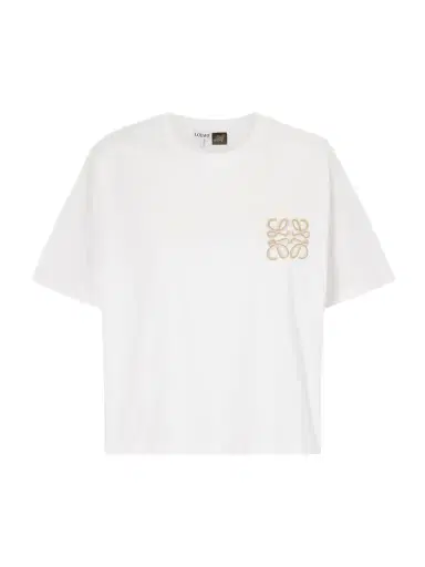 Loewe + Paula’s Ibiza Logo-embroidered Cotton-jersey T-shirt | Thumbnail 1