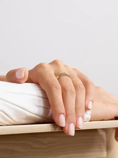 Yvonne Léon Grignotée 9-karat Gold Diamond Ring | Thumbnail 2
