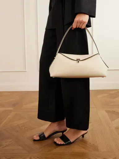 TOTEME T-lock Leather Shoulder Bag | Thumbnail 2