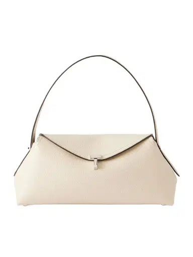 TOTEME T-lock Leather Shoulder Bag | Thumbnail 1