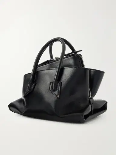 The Attico La Passeggiata Mini Asymmetric Leather Tote | Thumbnail 4