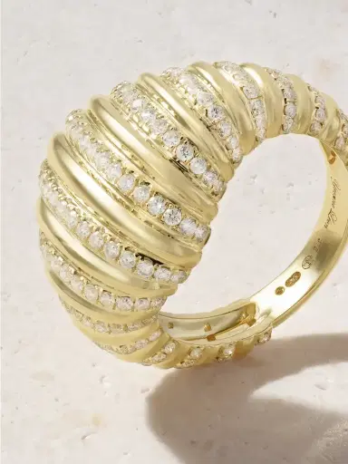 Yvonne Léon Berlingot 9-karat Gold Diamond Ring | Thumbnail 4