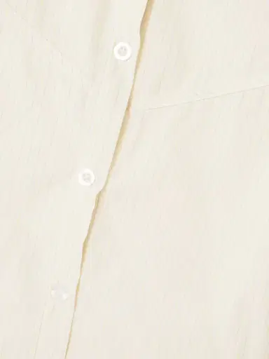 Deiji Studios Cami Paneled Pintucked Striped Organic Cotton-poplin Shirt | Thumbnail 4