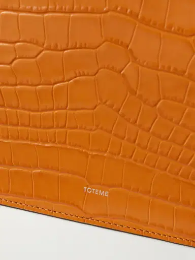 TOTEME Threefold Croc-effect Leather Clutch | Thumbnail 5 TOTEME Threefold Croc-effect Leather Clutch | Thumbnail 5