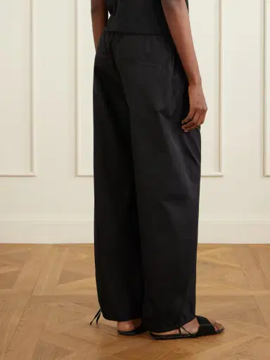 TOTEME Cotton Wide-leg Cotton Balloon Pants | Thumbnail 4 TOTEME Cotton Wide-leg Cotton Balloon Pants | Thumbnail 4