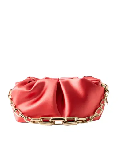 Christian Louboutin Eva Small Satin Clutch | Thumbnail 1 Christian Louboutin Eva Small Satin Clutch | Thumbnail 1