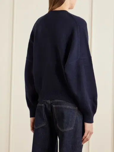 Khaite Margaux Oversized Cashmere Sweater | Thumbnail 3
