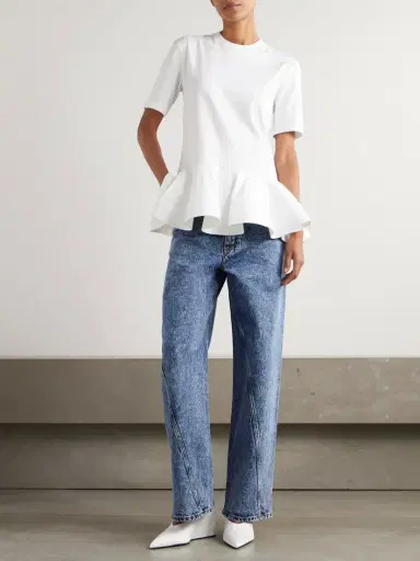 Alaïa Paneled Jeans | Thumbnail 2 Alaïa Paneled Jeans | Thumbnail 2
