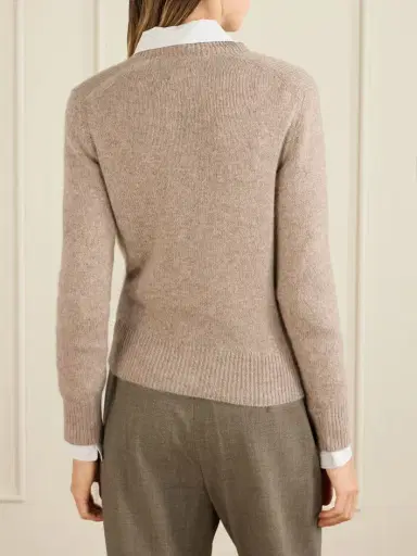 The Row Nalini Cashmere Sweater | Thumbnail 4 The Row Nalini Cashmere Sweater | Thumbnail 4