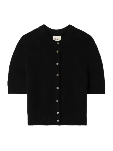 Khaite Nora Cropped Cashmere Cardigan | Thumbnail 1 Khaite Nora Cropped Cashmere Cardigan | Thumbnail 1