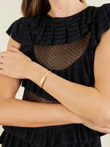 YSSO Labyrinth Gold-plated Cuff | Thumbnail 2 YSSO Labyrinth Gold-plated Cuff | Thumbnail 2