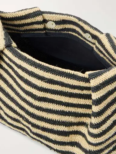 SENSI STUDIO Medium Two-tone Sisal Clutch | Thumbnail 6 SENSI STUDIO Medium Two-tone Sisal Clutch | Thumbnail 6