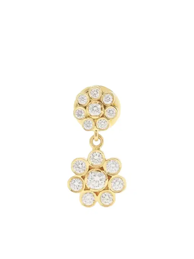 Sophie Bille Brahe Bellis Deux 18-karat Gold Diamond Single Earring