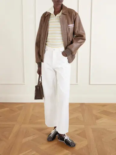 Aimé Leon Dore World’s Borough Printed Leather Jacket | Thumbnail 2 Aimé Leon Dore World’s Borough Printed Leather Jacket | Thumbnail 2
