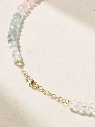JIA JIA Gold Morganite Necklace | Thumbnail 3