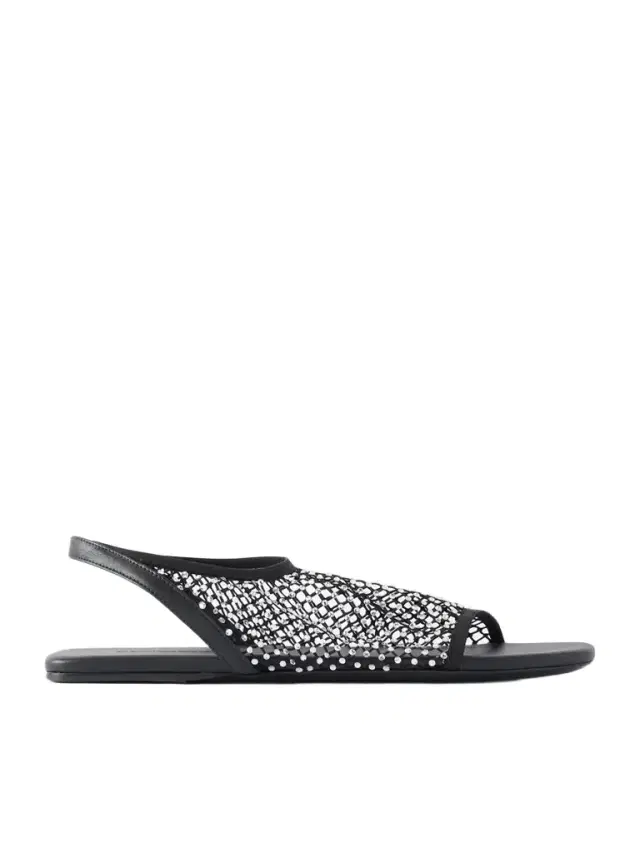 Christopher Esber Minette Crystal-embellished Leather Sandals