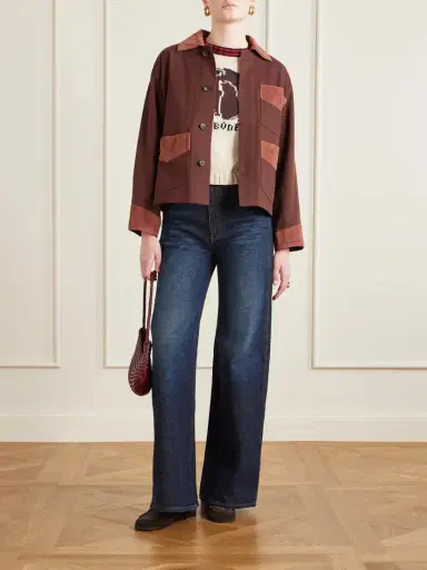BODE Corduroy-trimmed Cotton-twill Jacket | Thumbnail 2 BODE Corduroy-trimmed Cotton-twill Jacket | Thumbnail 2