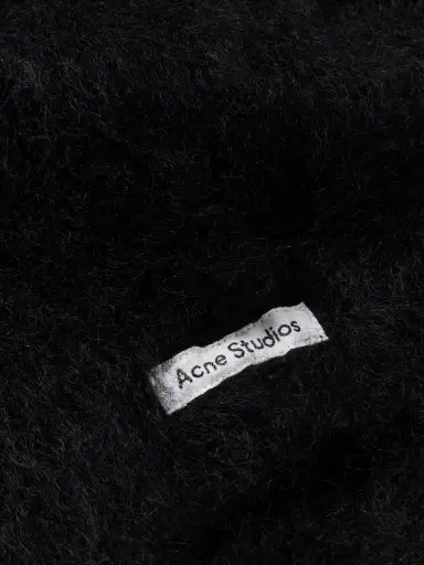 Acne Studios Tie-detailed Mohair And Wool-blend Hood | Thumbnail 3