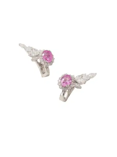 YEPREM 18-karat White Gold, Sapphire And Diamond Earrings | Thumbnail 1 YEPREM 18-karat White Gold, Sapphire And Diamond Earrings | Thumbnail 1