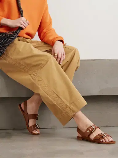 Jamie Haller The Double Buckle Leather Sandals | Thumbnail 2 Jamie Haller The Double Buckle Leather Sandals | Thumbnail 2