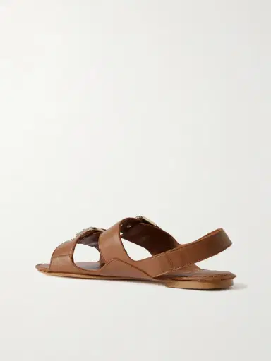 Jamie Haller The Double Buckle Leather Sandals | Thumbnail 3 Jamie Haller The Double Buckle Leather Sandals | Thumbnail 3