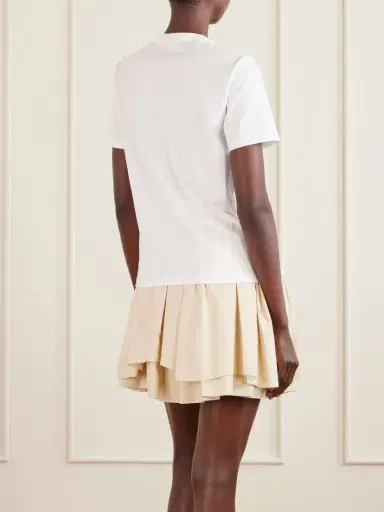 Loewe + Paula’s Ibiza Anagram Embroidered Cotton-jersey T-shirt | Thumbnail 4