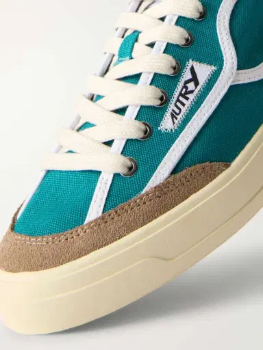 Autry Windscape Low Suede-trimmed Canvas Sneakers | Thumbnail 5 Autry Windscape Low Suede-trimmed Canvas Sneakers | Thumbnail 5