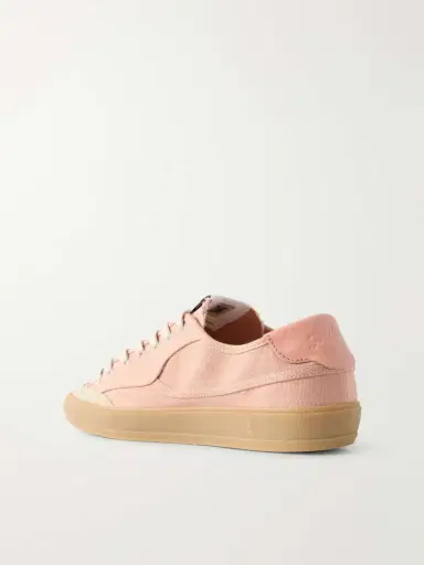 Autry Windscape Low Suede-trimmed Canvas Sneakers | Thumbnail 3 Autry Windscape Low Suede-trimmed Canvas Sneakers | Thumbnail 3