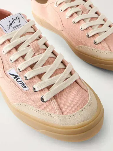 Autry Windscape Low Suede-trimmed Canvas Sneakers | Thumbnail 5 Autry Windscape Low Suede-trimmed Canvas Sneakers | Thumbnail 5