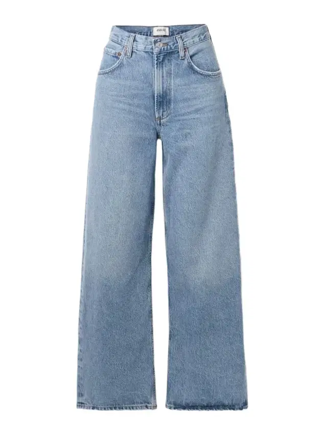 AGOLDE Low Curve Mid-rise Straight-leg Jeans