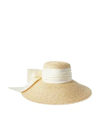 Eugenia Kim Mirabel Grosgrain-trimmed Straw Sunhat | Thumbnail 1