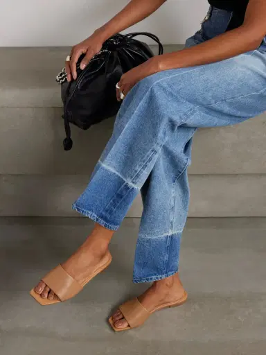 aeyde Anna Leather Slides | Thumbnail 2 aeyde Anna Leather Slides | Thumbnail 2