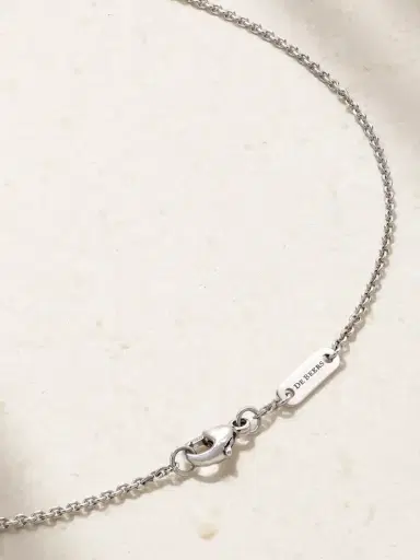 De Beers London Portraits Of Nature Butterfly 18-karat White Gold Diamond Necklace | Thumbnail 3