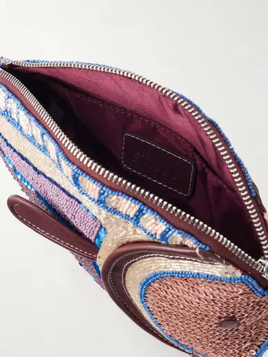 Staud Pesce Beaded Leather Clutch | Thumbnail 6 Staud Pesce Beaded Leather Clutch | Thumbnail 6