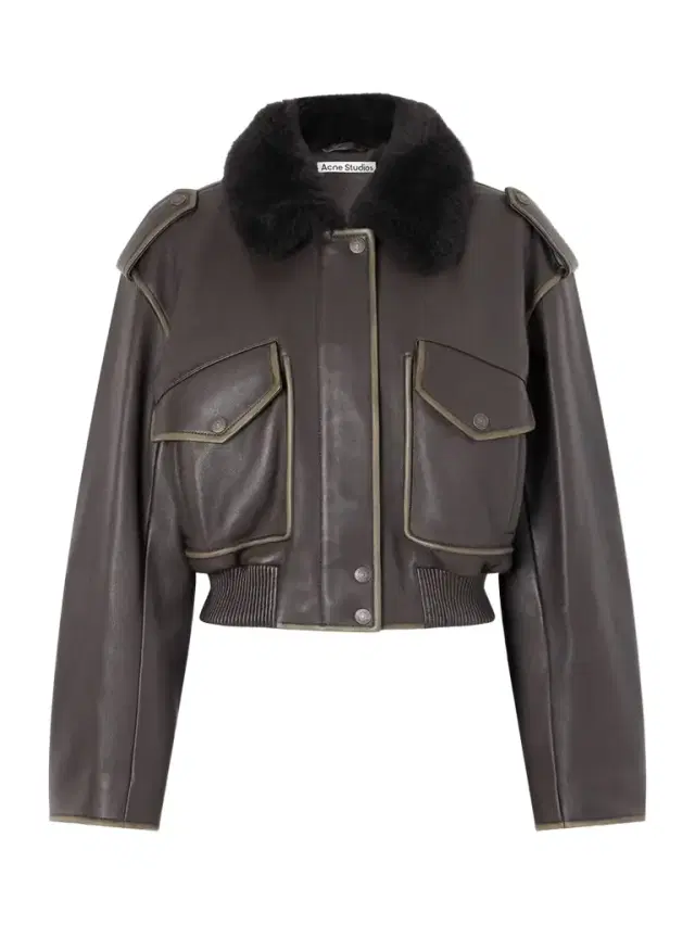 Shearling Bomber Jacket
